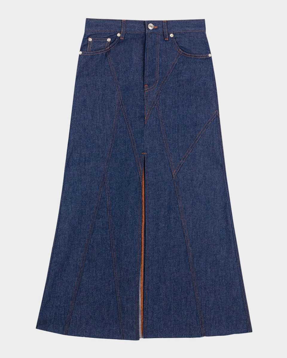 Jerry Denim Maxi Skirt